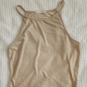 Satin halter top